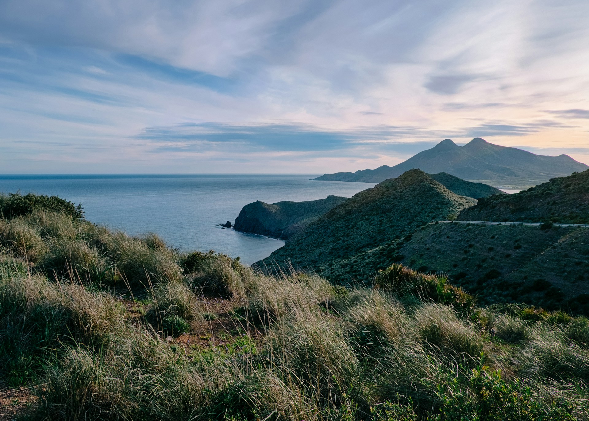 Cabo de Gata al amanecer — Costa de Almería, España
